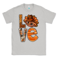 Moon Dust thanksgiving with turkey love bbs Classic Tee - BundleAndBundleShop