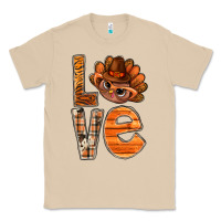 Mushroom thanksgiving with turkey love bbs Classic Tee - BundleAndBundleShop