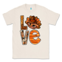 Natural thanksgiving with turkey love bbs Classic Tee - BundleAndBundleShop