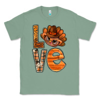 Sage thanksgiving with turkey love bbs Classic Tee - BundleAndBundleShop