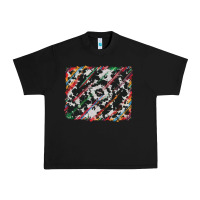 Black cowhide and serape background Urban Heavy Tee - RanaPortraitStore
