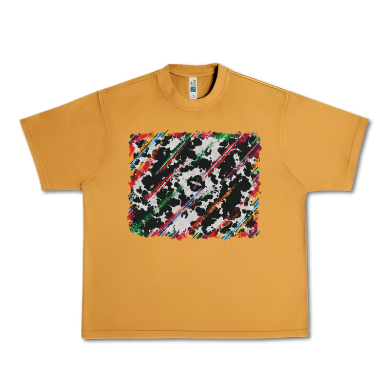 Cowhide And Serape Background Urban Heavy Tee by RanaPortraitStore | Teevron