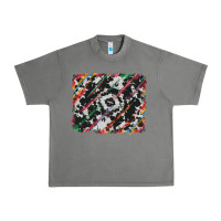 Tornado cowhide and serape background Urban Heavy Tee - RanaPortraitStore