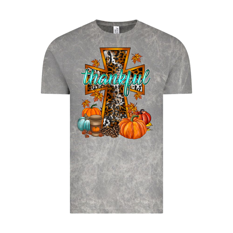 Thankful Cross Vintage Tee by RacoonDesign | Teevron