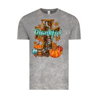 Cloud Rock thankful cross Vintage Tee - RacoonDesign