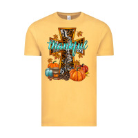 Vintage Mustard thankful cross Vintage Tee - RacoonDesign