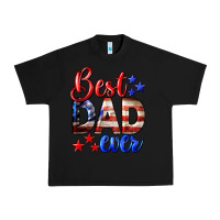 Black Best Dad Ever Urban Heavy Tee - LillyAllenDesigns