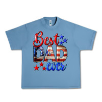 Pebble Blue Best Dad Ever Urban Heavy Tee - LillyAllenDesigns