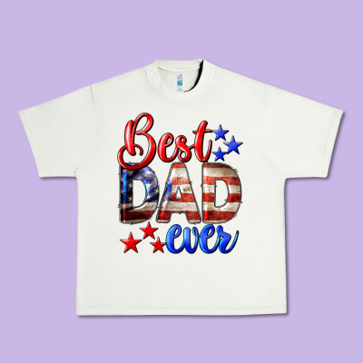 Best Dad Ever Urban Heavy Tee Designed By Lillyallendesigns
