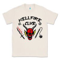 Natural hellfire club strangerthings Classic Tee - baoMotion