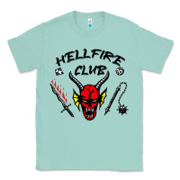 Seafoam hellfire club strangerthings Classic Tee - baoMotion