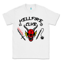 White hellfire club strangerthings Classic Tee - baoMotion