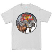 Dove Grey mule buck deer christmas Premium Tee - LillyAllenDesigns
