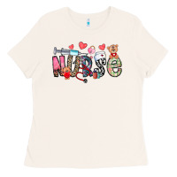 Bone Nurse Valentines Day Ladies Tee - CowhideDigitalArt