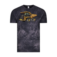 Cloud Black Mining Truck Vintage Tee - LillyAllenDesigns