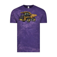 Cloud Purple Mining Truck Vintage Tee - LillyAllenDesigns