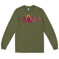Army Green abuela our lady of guadalupe Long Sleeve Tee - Artiststas