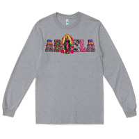 Heather Grey abuela our lady of guadalupe Long Sleeve Tee - Artiststas