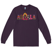 Plum abuela our lady of guadalupe Long Sleeve Tee - Artiststas