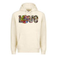 Tofu tie dye sunflower love Premium Hoodie - RanaPortraitStore