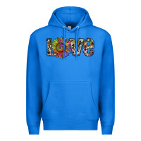 True Royal tie dye sunflower love Premium Hoodie - RanaPortraitStore