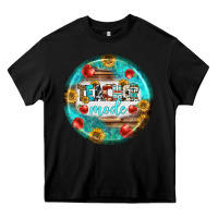 Black teacher mode earrings Heavy Core Tee - BundleAndBundleShop