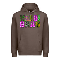 Coffee mardi gras Premium Hoodie - BarkalooDesign