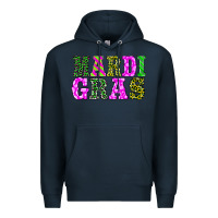 Navy mardi gras Premium Hoodie - BarkalooDesign
