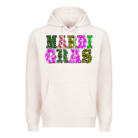 Pale Pink mardi gras Premium Hoodie - BarkalooDesign
