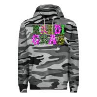 Slate Camo mardi gras Premium Hoodie - BarkalooDesign