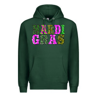 Sports Green mardi gras Premium Hoodie - BarkalooDesign