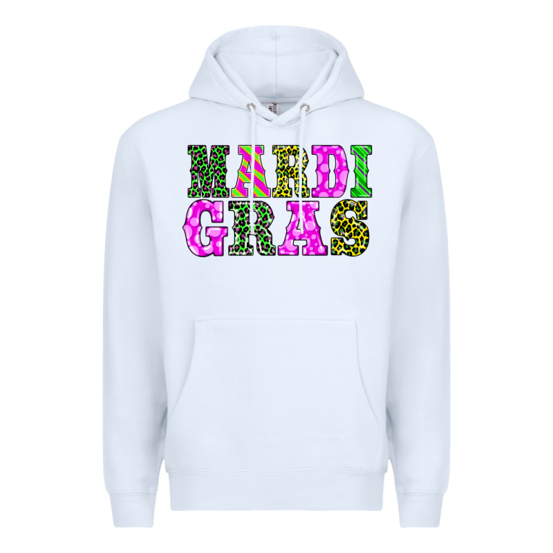 Mardi Gras Premium Hoodie by BarkalooDesign | Teevron