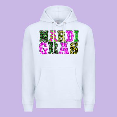 Mardi Gras Premium Hoodie Designed By Barkaloodesign