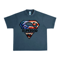 Midnight Navy American Superdad Urban Heavy Tee - LillyAllenDesigns