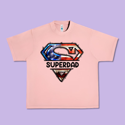 American Superdad Urban Heavy Tee Designed By Lillyallendesigns