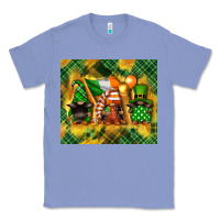 Colony Blue St. Patrick's Day gnome Classic Tee - FaDigitalArtStudio
