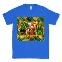 True Royal St. Patrick's Day gnome Classic Tee - FaDigitalArtStudio