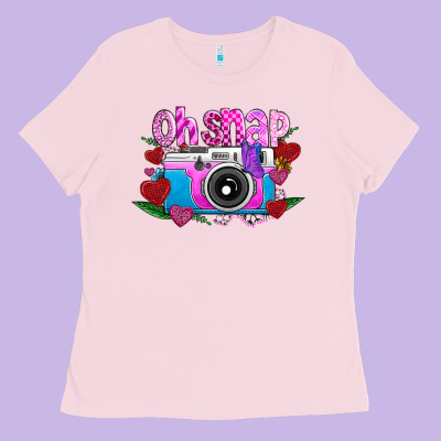 Oh Snap Ladies Tee Designed By Cowhidedigitalart