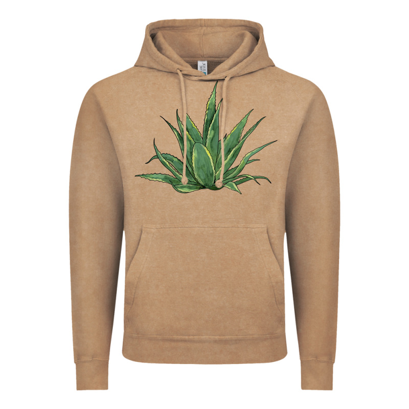 Cactus Vintage Hoodie by BarkalooDesign | Teevron