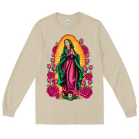 Mushroom our lady of guadalupe Long Sleeve Tee - Artiststas