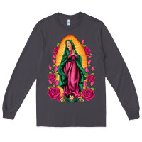 Smoke our lady of guadalupe Long Sleeve Tee - Artiststas