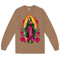 Toasted Coconut our lady of guadalupe Long Sleeve Tee - Artiststas