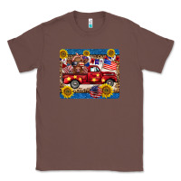 Chestnut 4th of july truck cow mousepad Classic Tee - BarkalooDesign