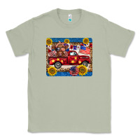 Matcha 4th of july truck cow mousepad Classic Tee - BarkalooDesign