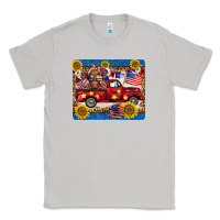 Moon Dust 4th of july truck cow mousepad Classic Tee - BarkalooDesign