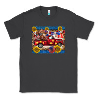 Smoke 4th of july truck cow mousepad Classic Tee - BarkalooDesign