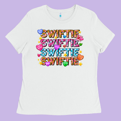 Swiftie Swiftie Valentines Ladies Tee Designed By Cowhidedigitalart