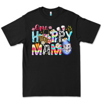 Black One Happy Mama Easter Bunny Premium Tee - CowhideDigitalArt