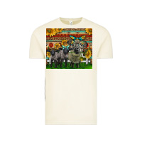 Vintage Arctic Western Cute Hampshire Sheep Family Vintage Tee - LillyAllenDesigns