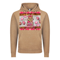 Easter Pink Camouflage Egg Hunter  Bunny Vintage Hoodie | Teevron